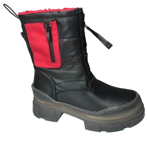 Franco Sarto Women's 'Galaxy' Black Water Resistant Winter & Snow Boot. Sz: 6 - Picture 10 of 15